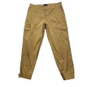 Mens Tan Sanctuary Brand Cargo Cinch Hem Pants‎ Size 31